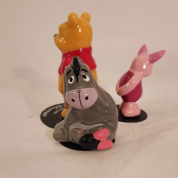 Disney Store Lot of 3 Bone China Winnie the Pooh Figurines - Picture 3 of 9